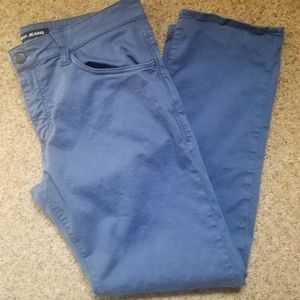 Zach Straight Leg In Vintage Indigo Sateen Twill Size 34 x 30